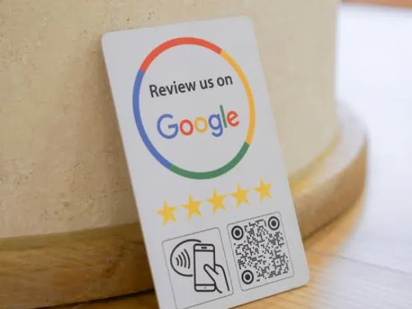 Giải pháp in mã QR, QR Review Google lên thẻ nhựa cho cửa hàng, quán